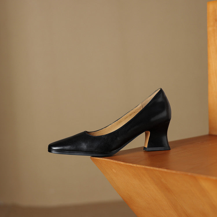 Arlix Genuine Leather Heels