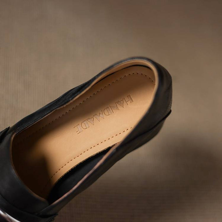 Zale Genuine Leather Heel