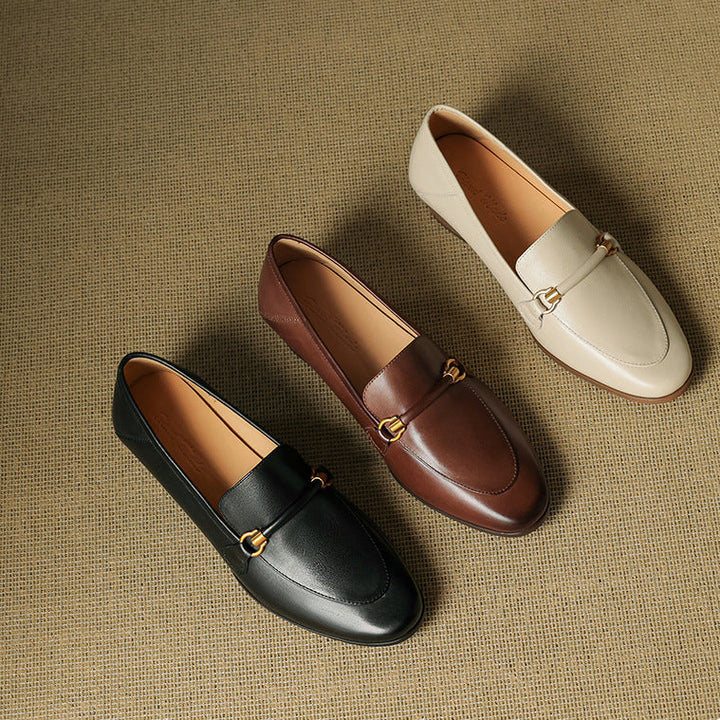 Sera Genuine Leather Loafers