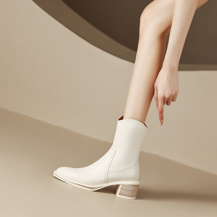 Zaria Genuine Leather Boots
