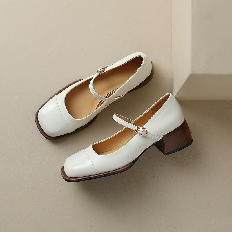 Erel Genuine Leather Heels