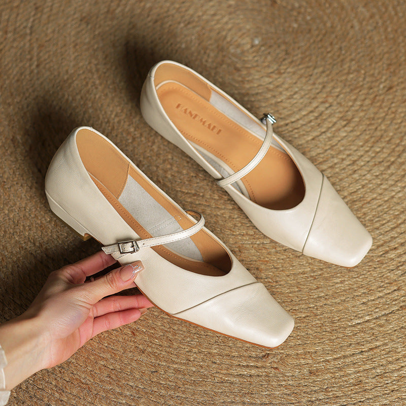 Velin Genuine Leather Pumps