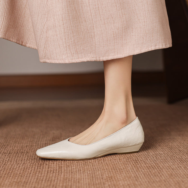 Milan Genuine Leather Flats