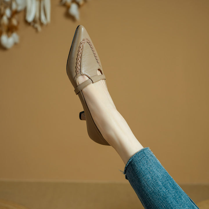 Orel Genuine Leather Heels