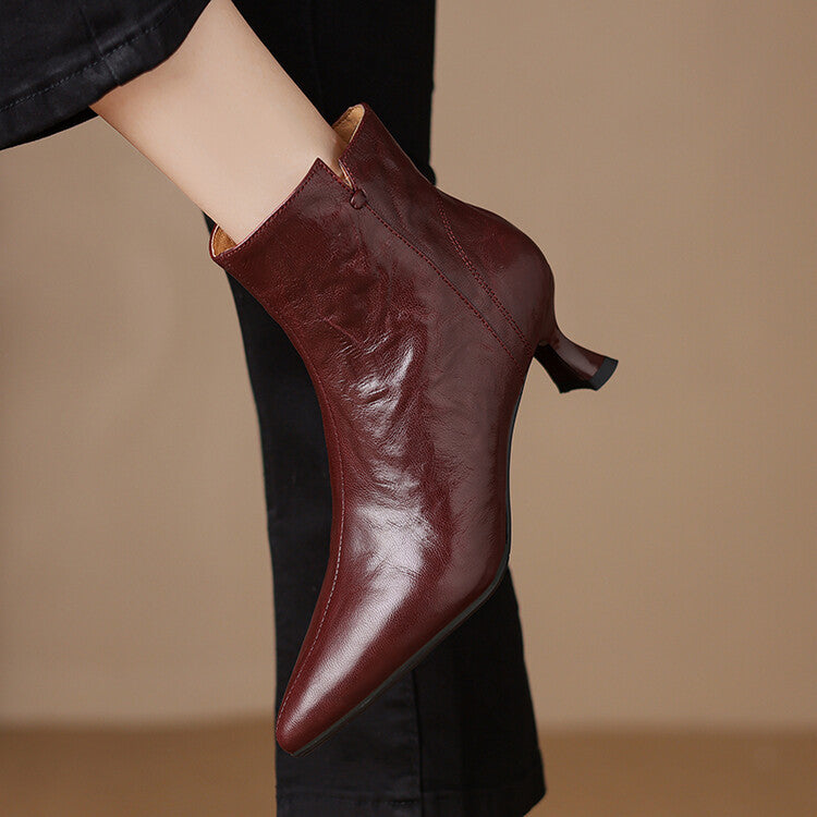Klyra Genuine Leather Boots