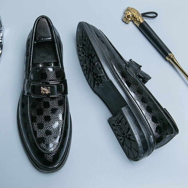 Pregiata Genuine Leather Loafers