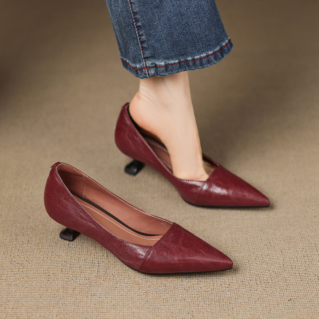 Venza Genuine Leather Heels