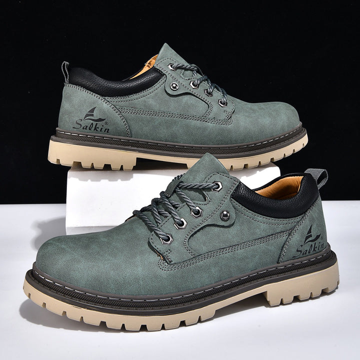 Rexton Premium Leather Lace-Up Shoes