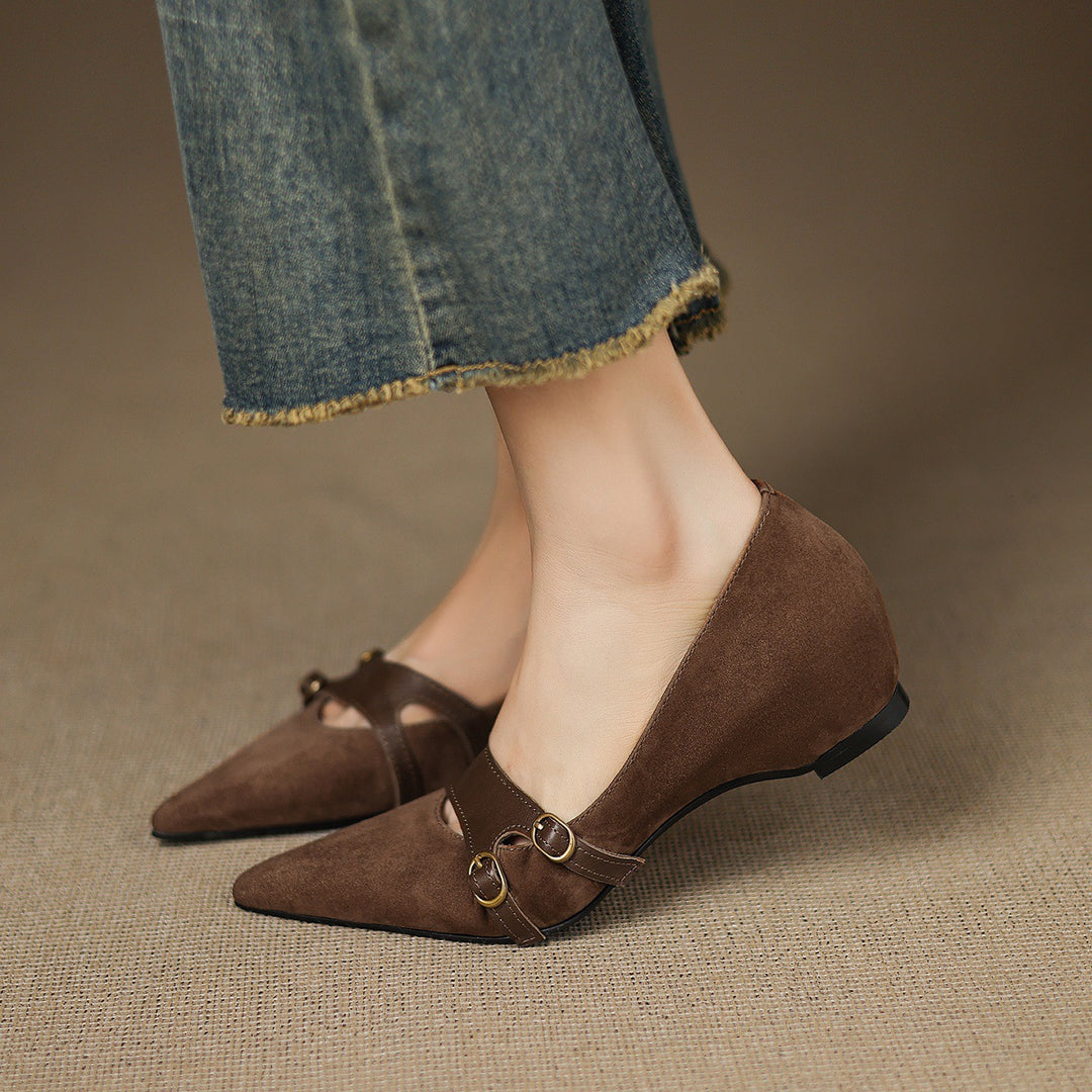 Ryla Genuine Suede Loafers