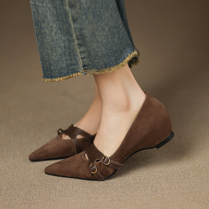 Ryla Genuine Suede Loafers