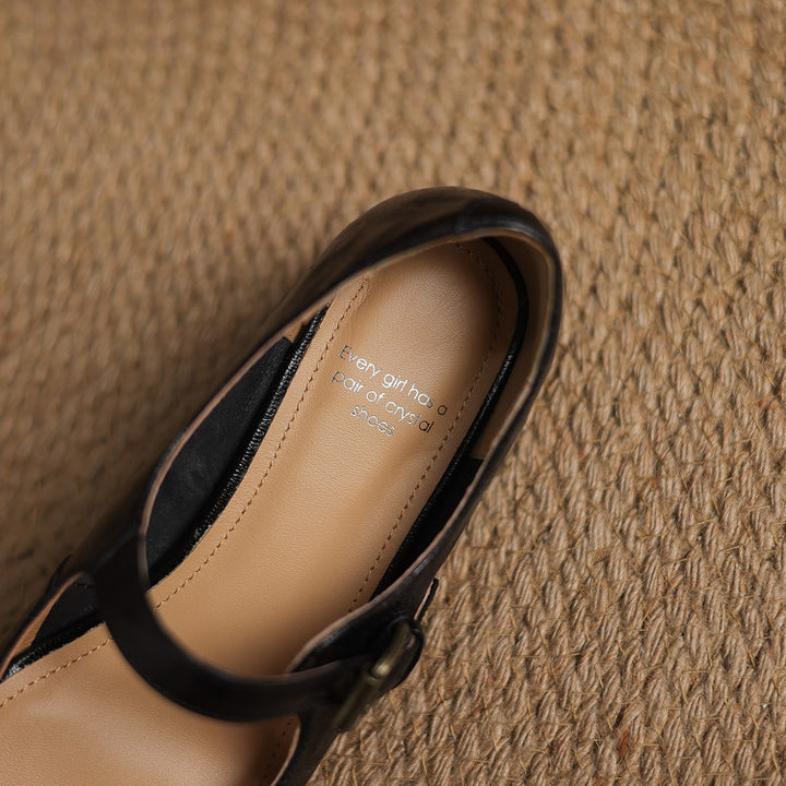 Elva Genuine Leather Shoes
