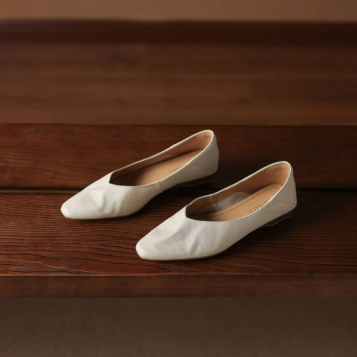 Darsi Genuine Leather Flats