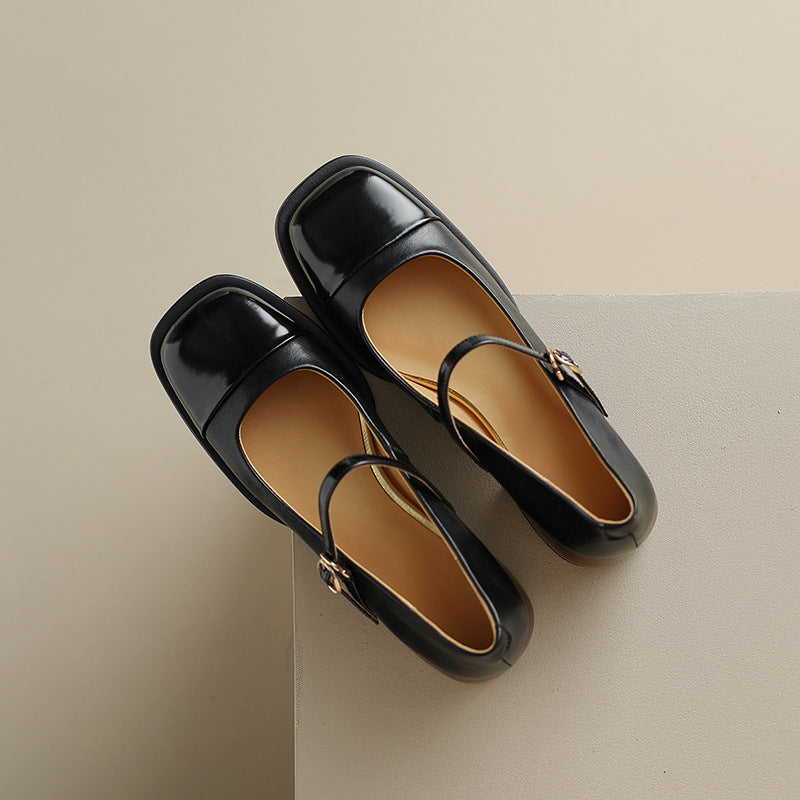 Erel Genuine Leather Heels