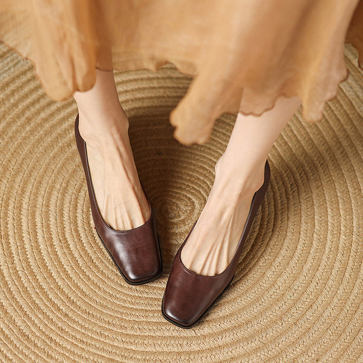 Arlix Genuine Leather Heels