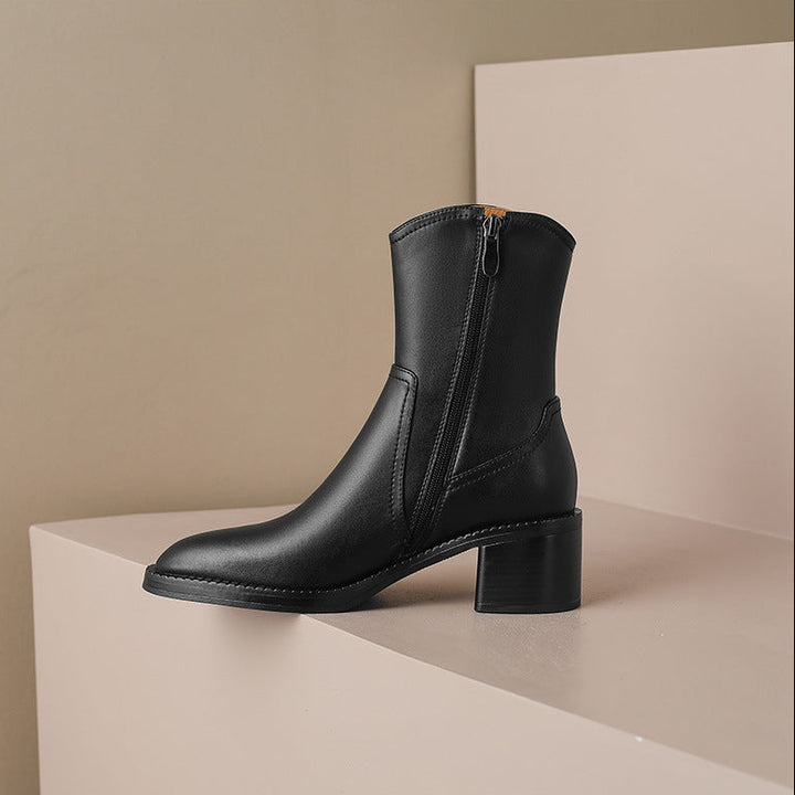 Zaria Genuine Leather Boots