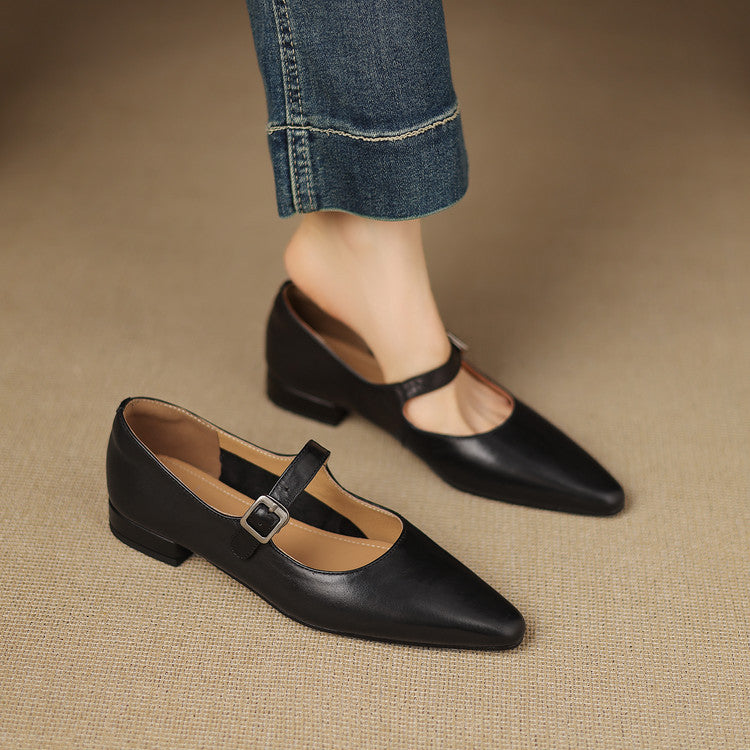 Orya Genuine Leather Heels