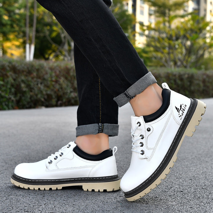 Rexton Premium Leather Lace-Up Shoes