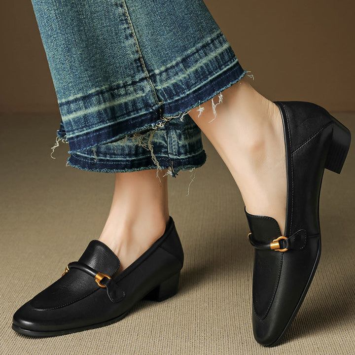 Sera Genuine Leather Loafers