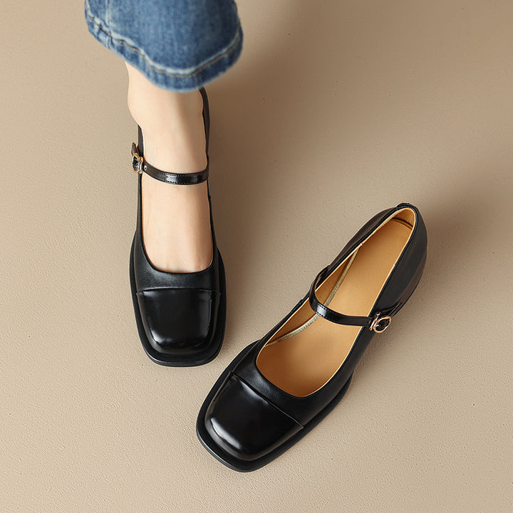Erel Genuine Leather Heels