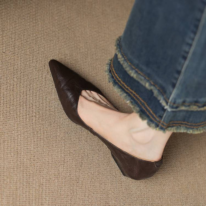 Emry Genuine Leather Pumps