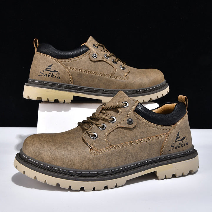 Rexton Premium Leather Lace-Up Shoes