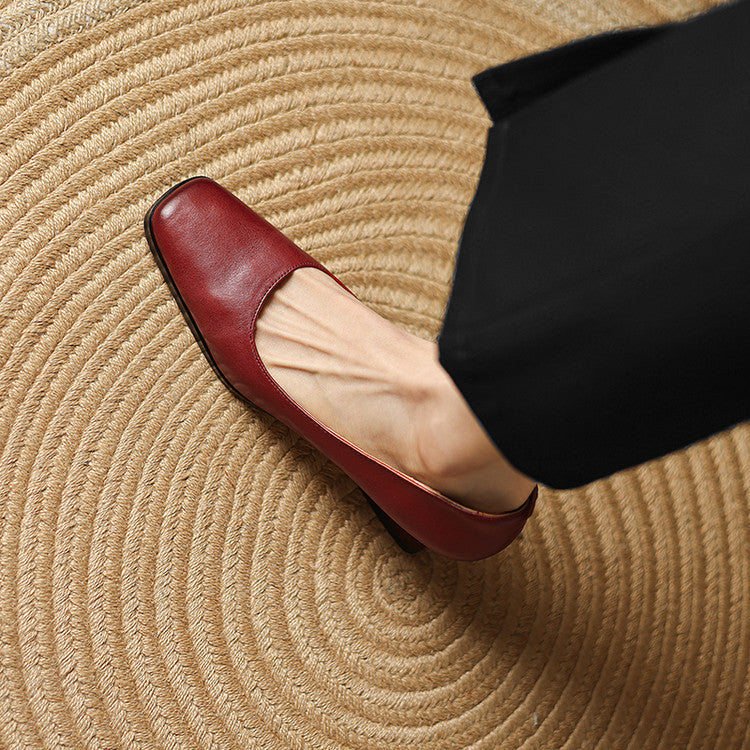 Arlix Genuine Leather Heels