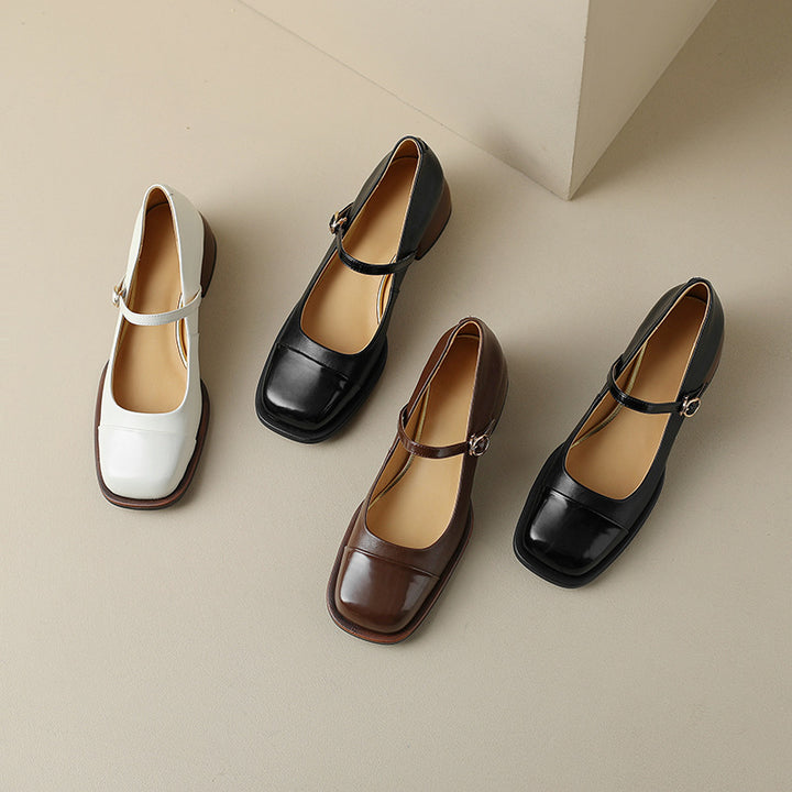 Erel Genuine Leather Heels