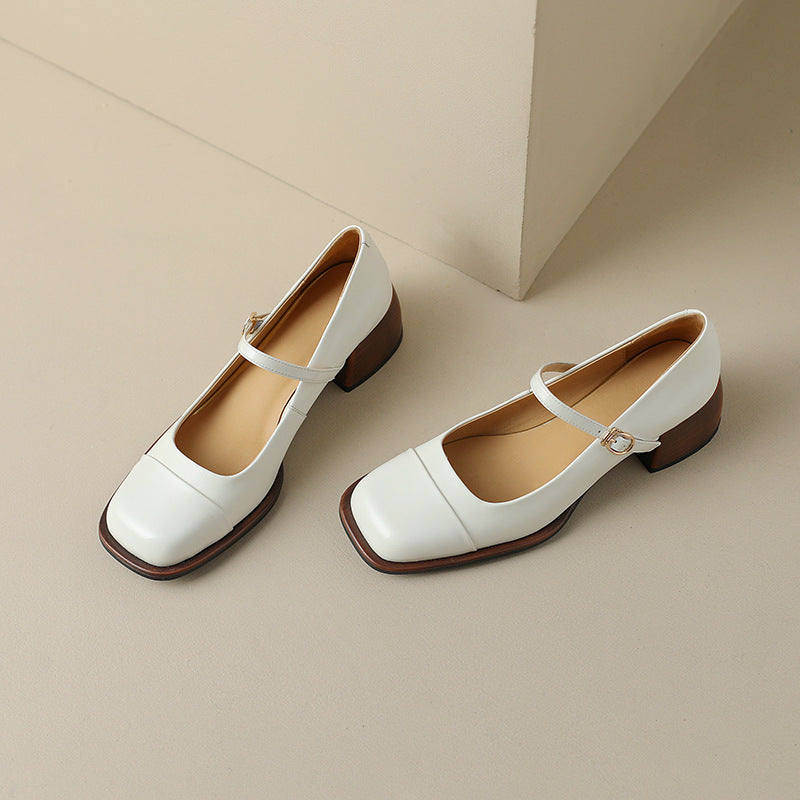Erel Genuine Leather Heels