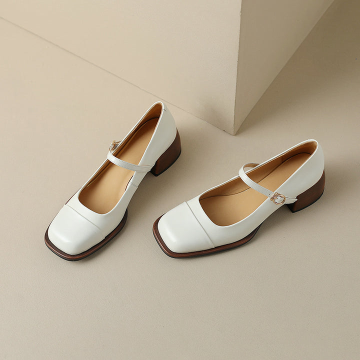 Erel Genuine Leather Heels