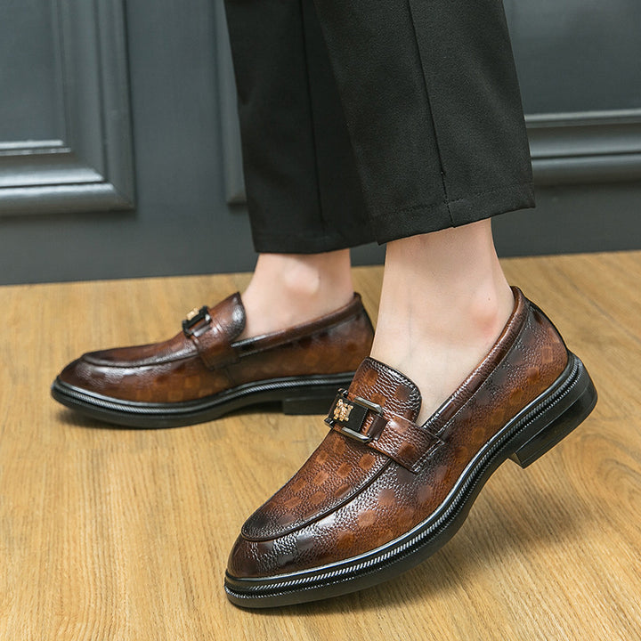 Pregiata Genuine Leather Loafers