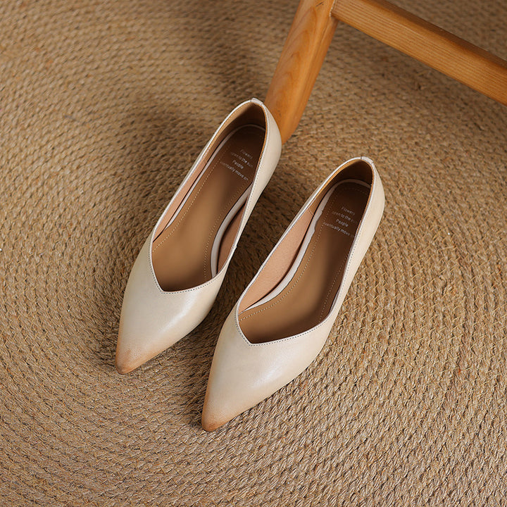 Elan Genuine Leather Heels