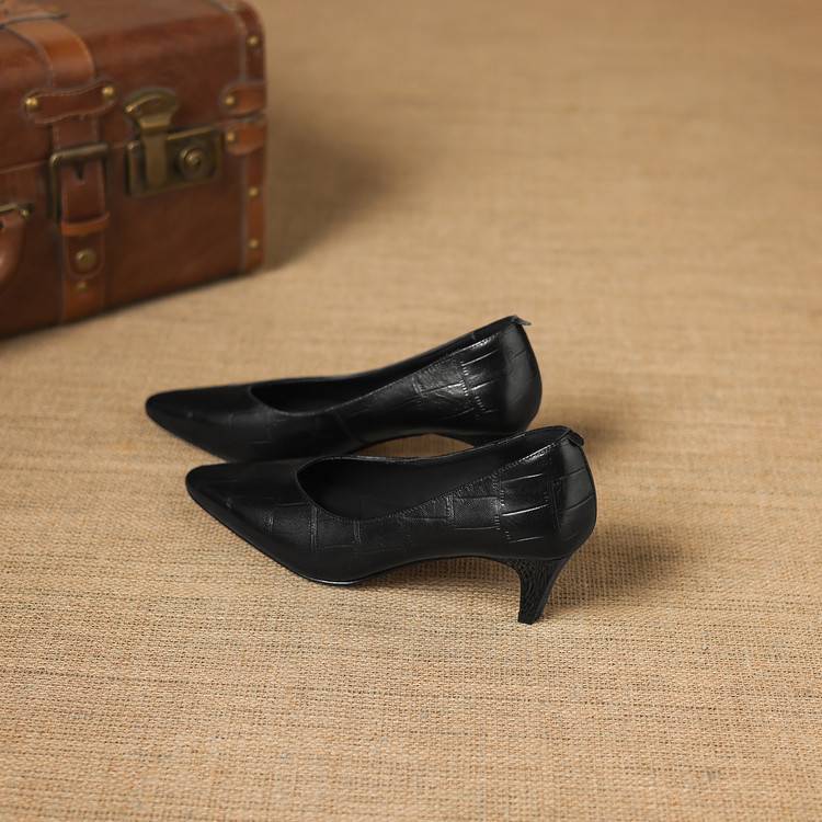 Nea Genuine Leather Heels