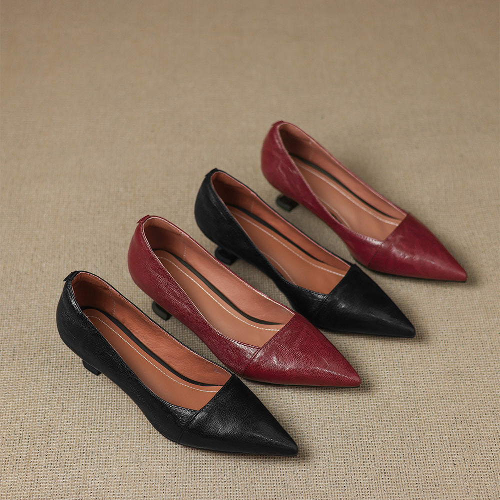 Venza Genuine Leather Heels