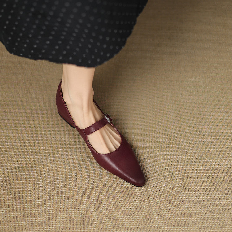 Orya Genuine Leather Heels