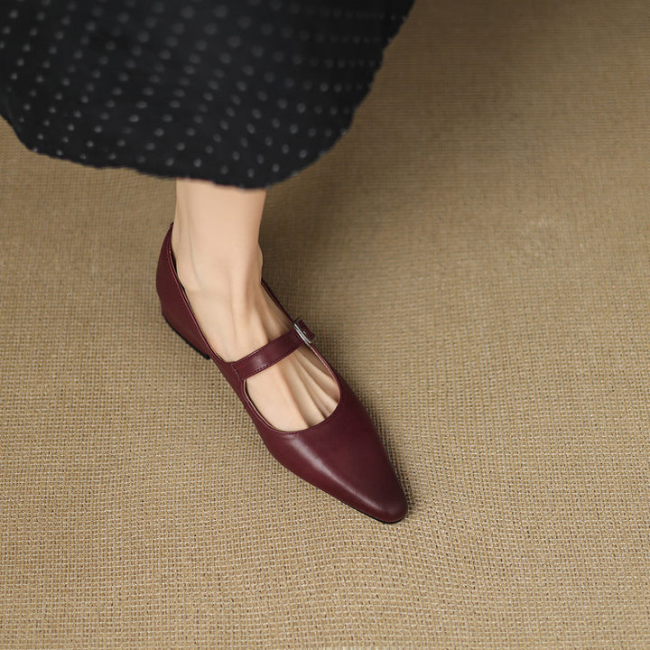 Orya Genuine Leather Heels