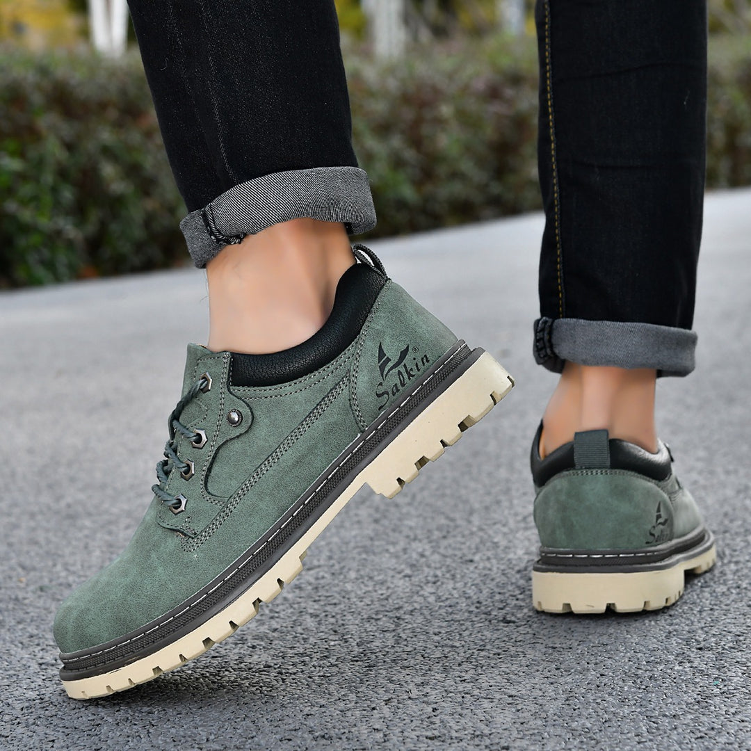 Rexton Premium Leather Lace-Up Shoes