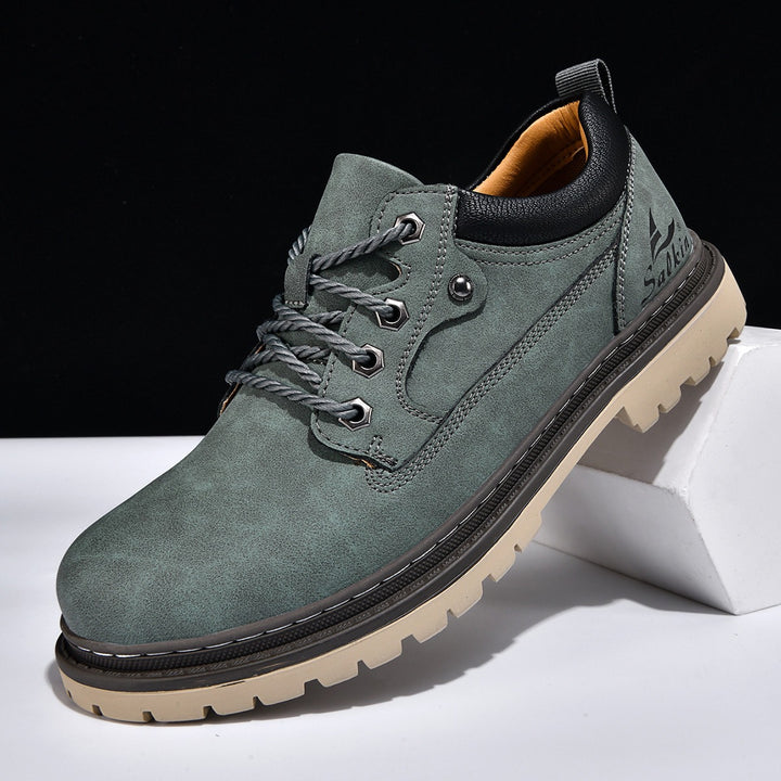 Rexton Premium Leather Lace-Up Shoes