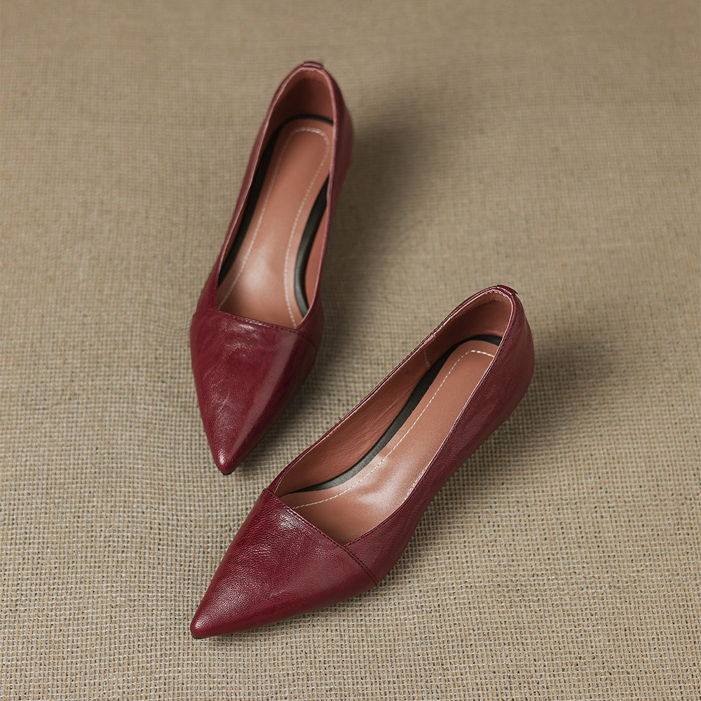 Venza Genuine Leather Heels