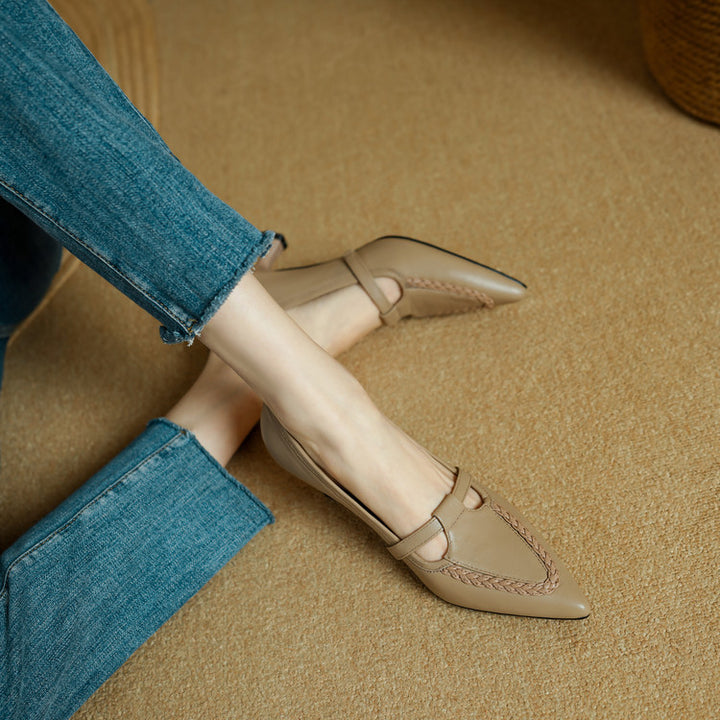 Orel Genuine Leather Heels