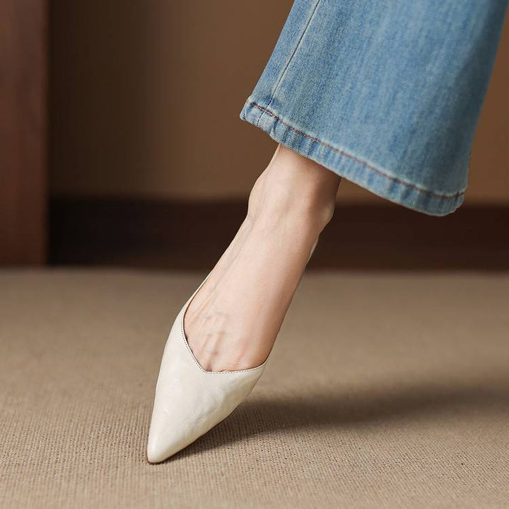 Emry Genuine Leather Pumps