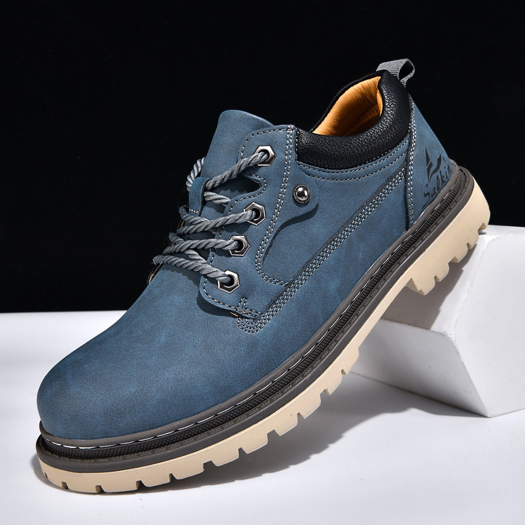 Rexton Premium Leather Lace-Up Shoes
