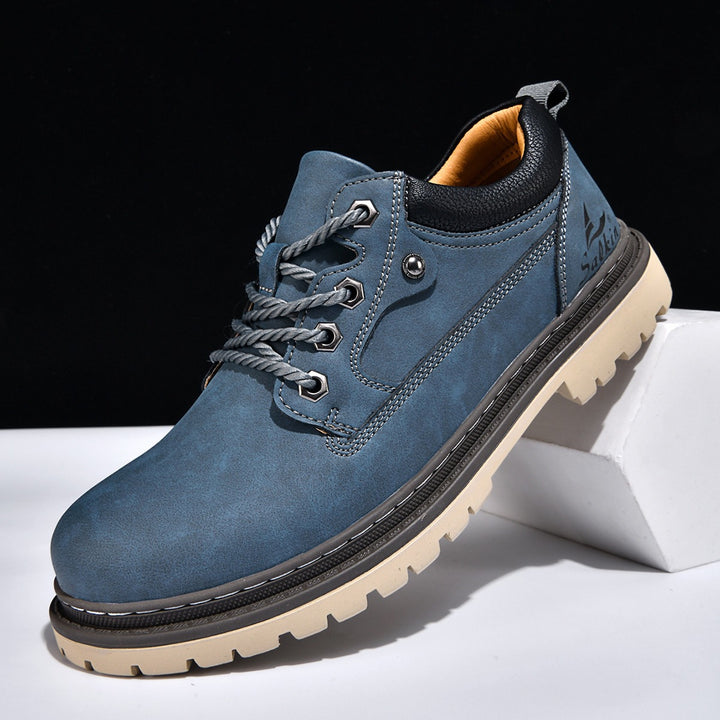 Rexton Premium Leather Lace-Up Shoes