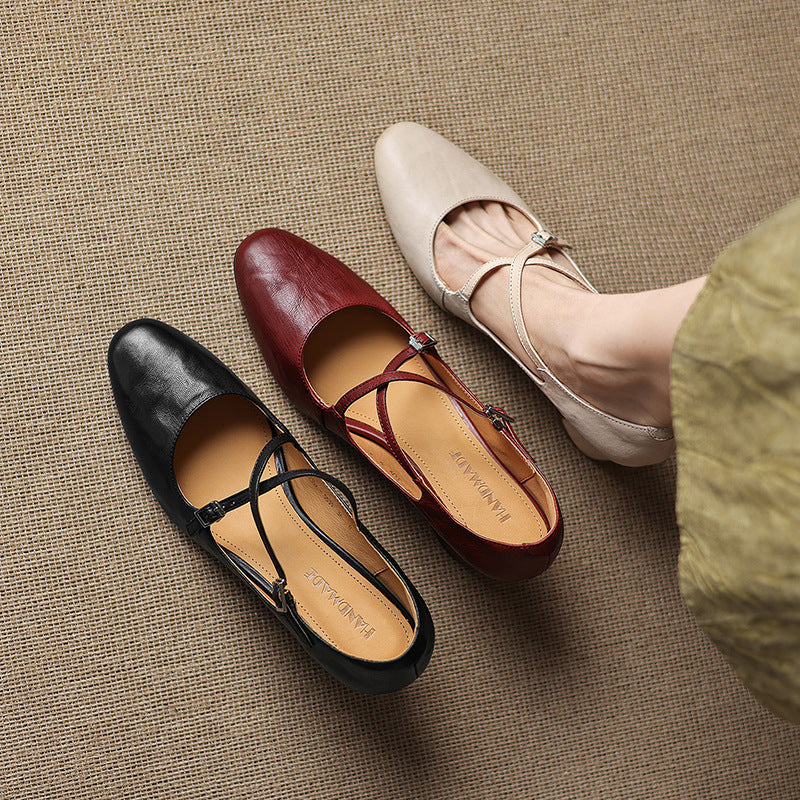 Orrel Genuine Leather Heels