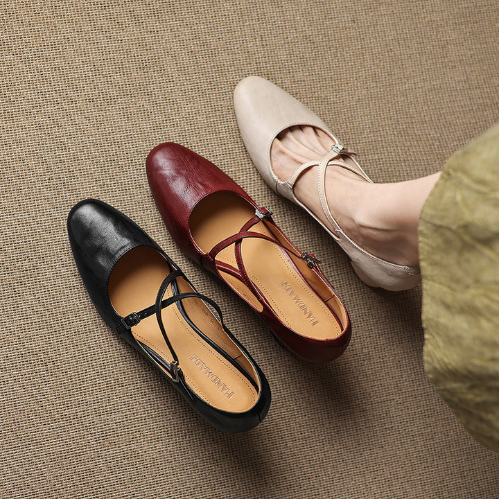 Orrel Genuine Leather Heels