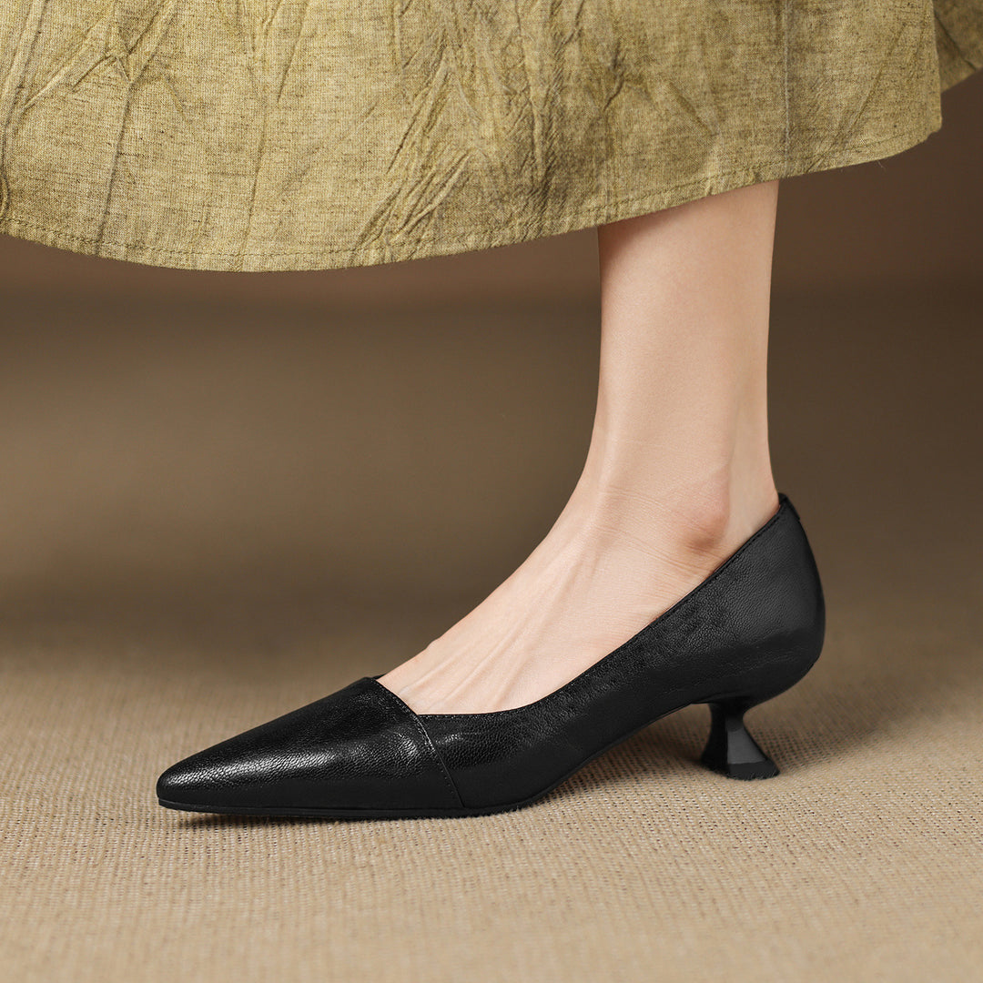 Venza Genuine Leather Heels