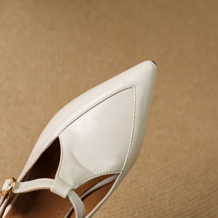 Loren Leather Heels