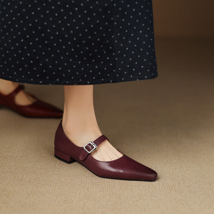 Orya Genuine Leather Heels