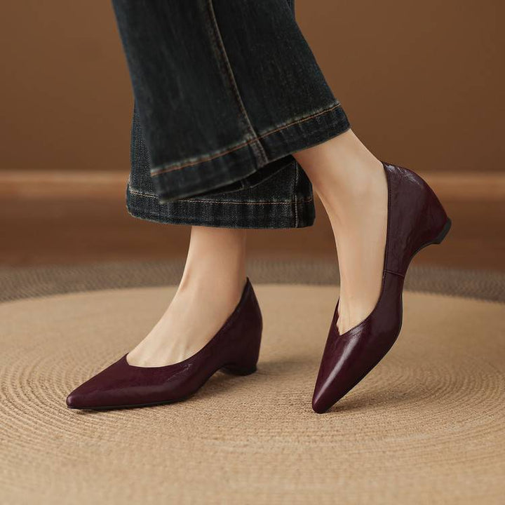 Orve Genuine Leather Heels