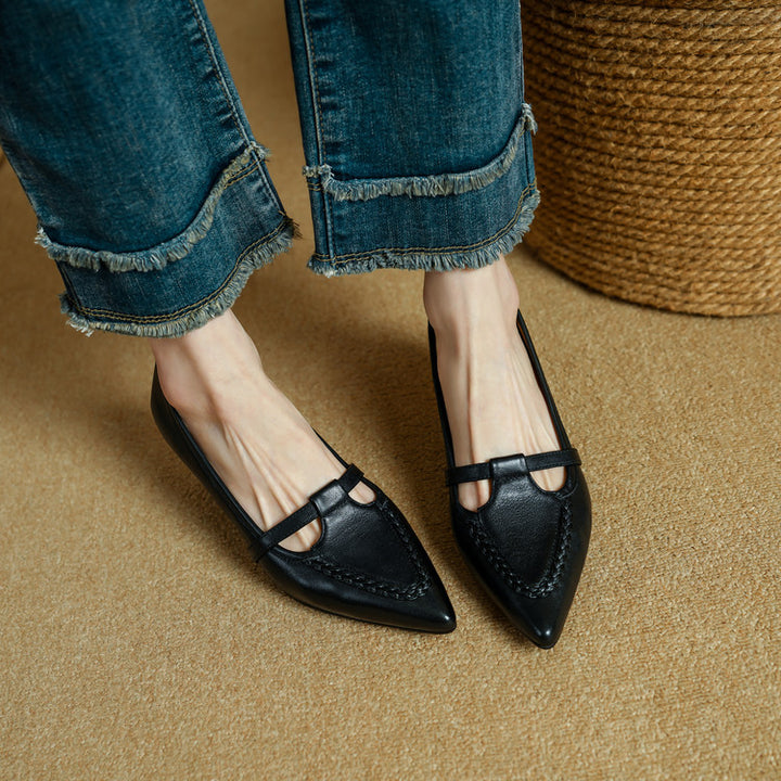 Orel Genuine Leather Heels