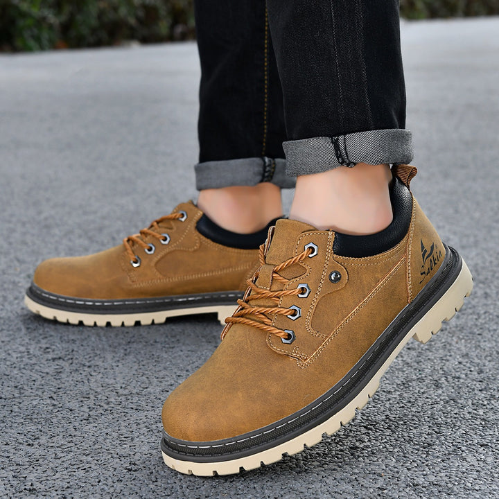 Rexton Premium Leather Lace-Up Shoes